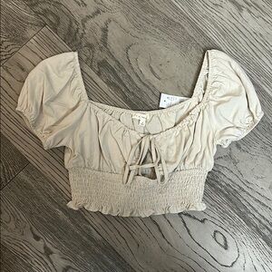 pacsun LA Hearts crop top